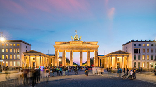 Brandenburg Gate in Berlin, Germany