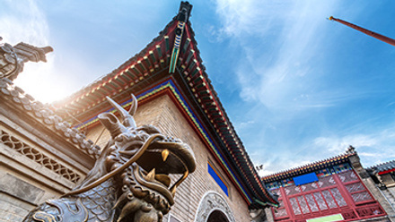 ancient temple in Tianjin