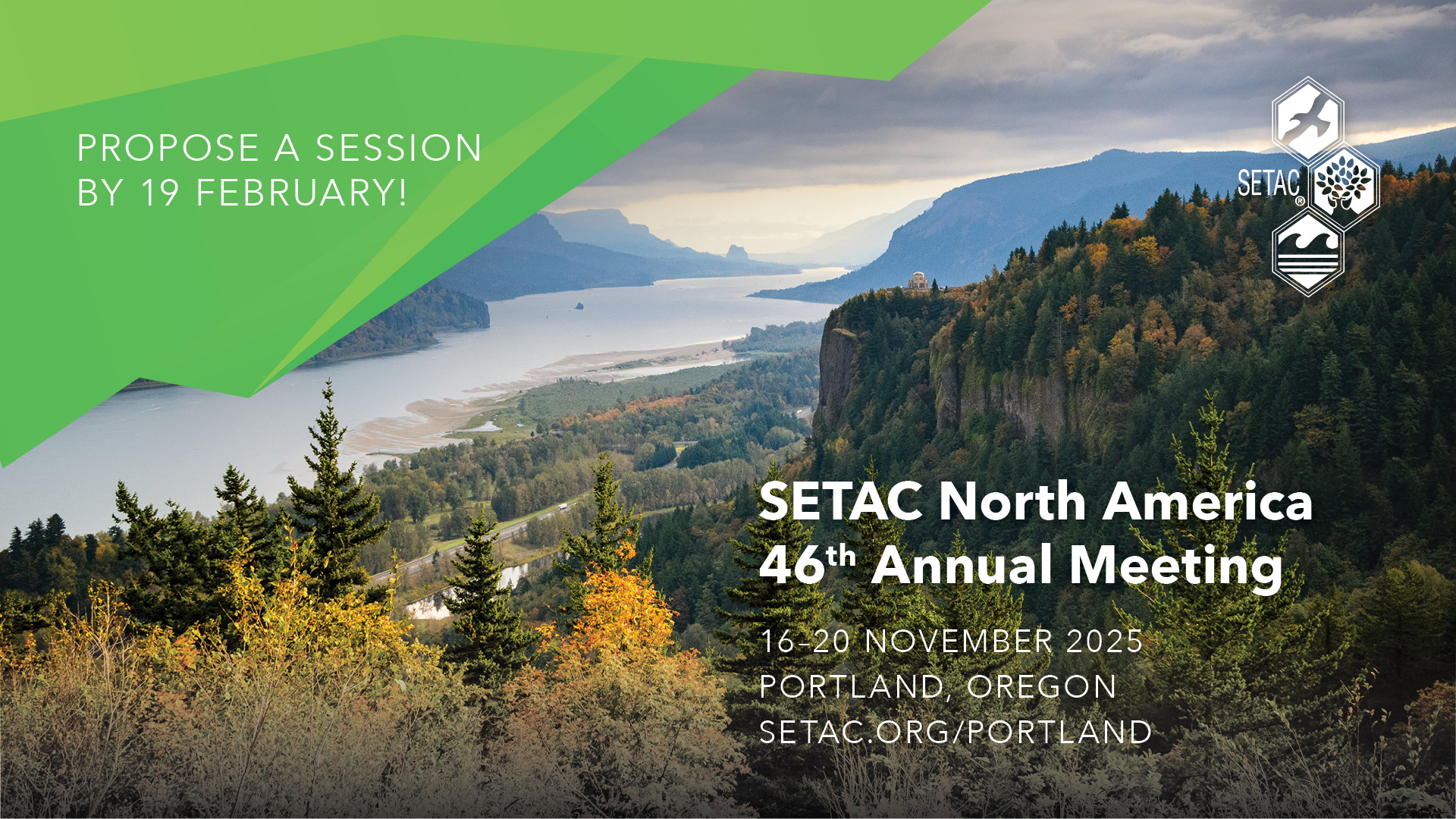 Propose a session ad, SETAC North America 46th Annual Meeting