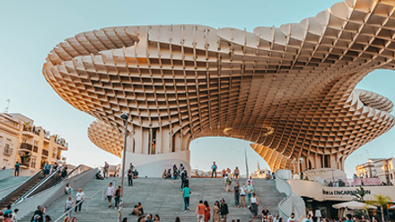 Metropol Parasol in Seville, Spain