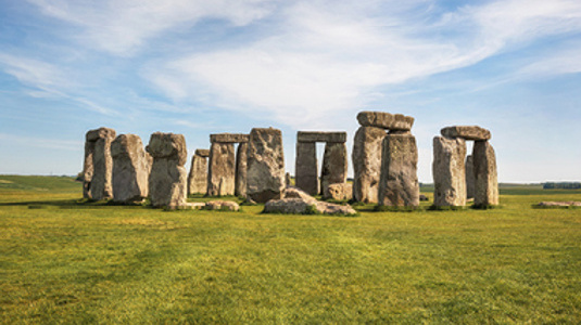 Stonehenge near Salisbury, UK